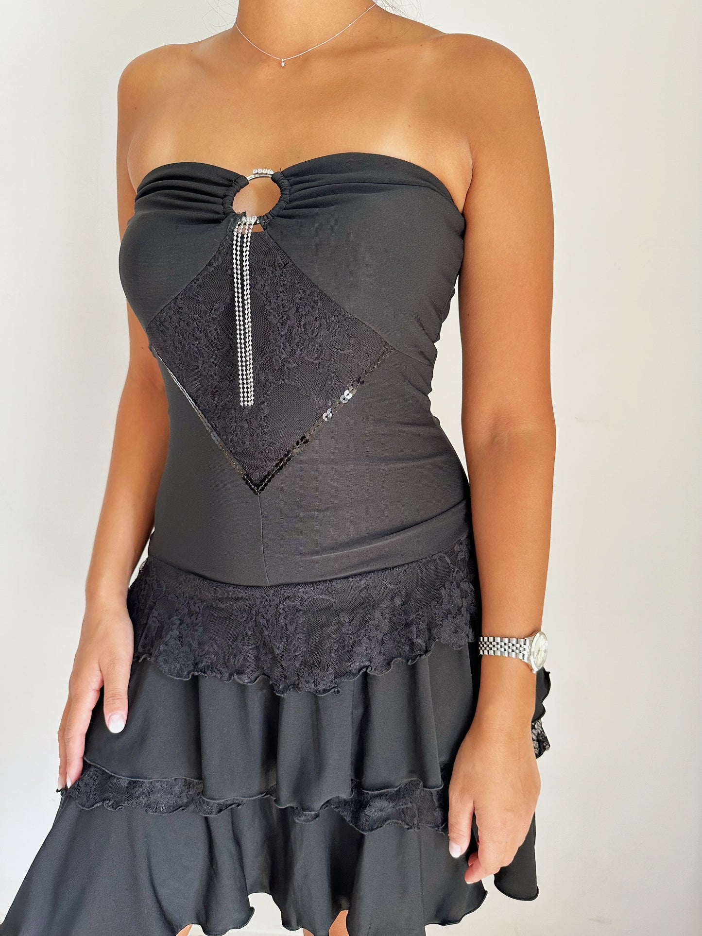 Strapless Y2K dress