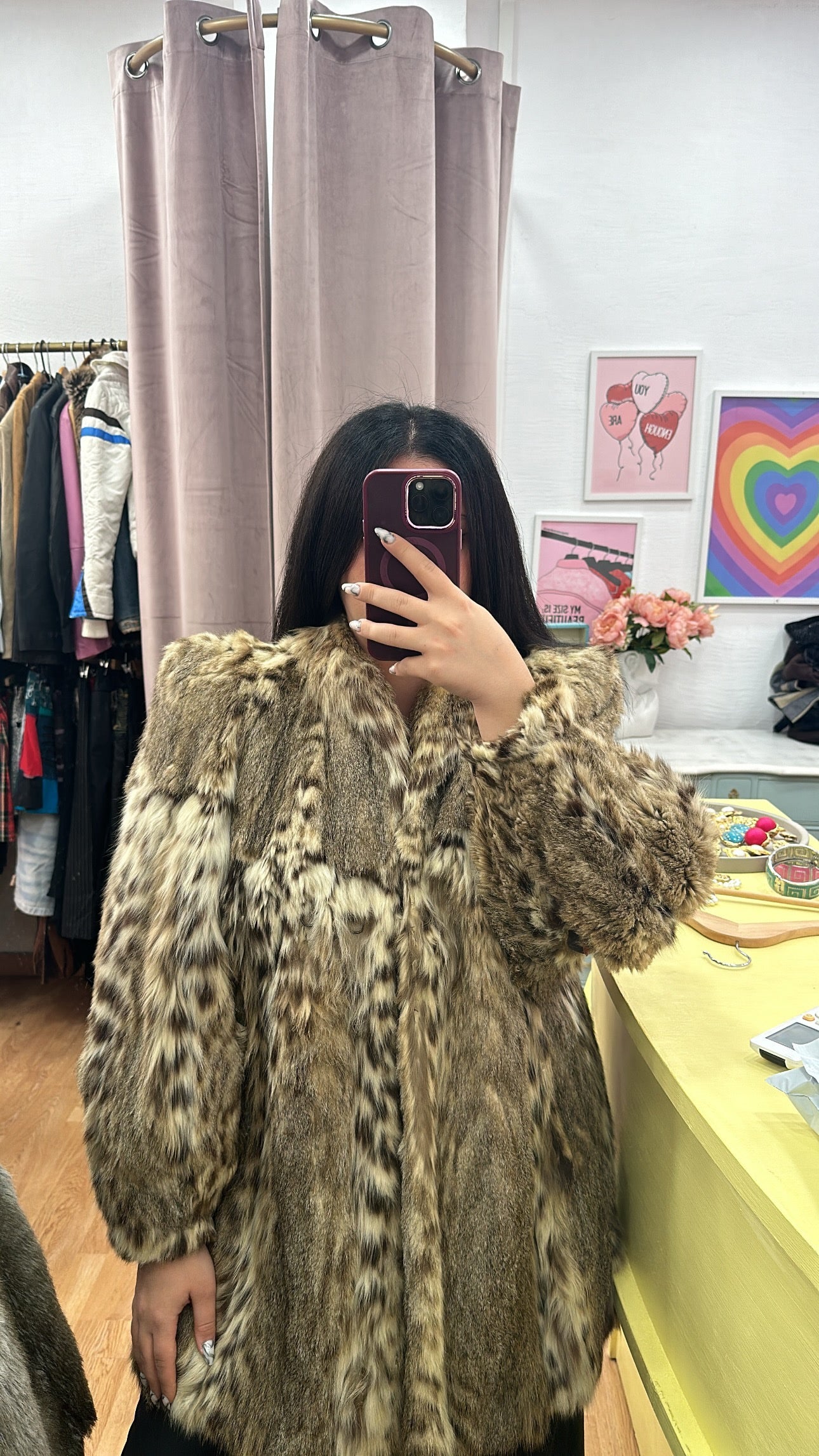 Animal print fur