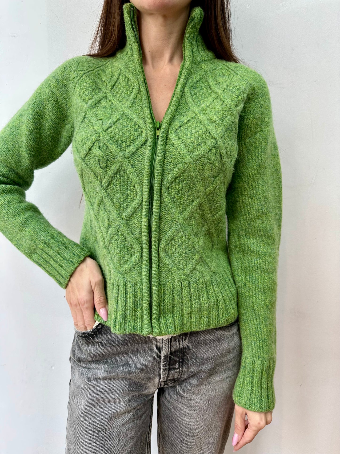 Woolen cardigan