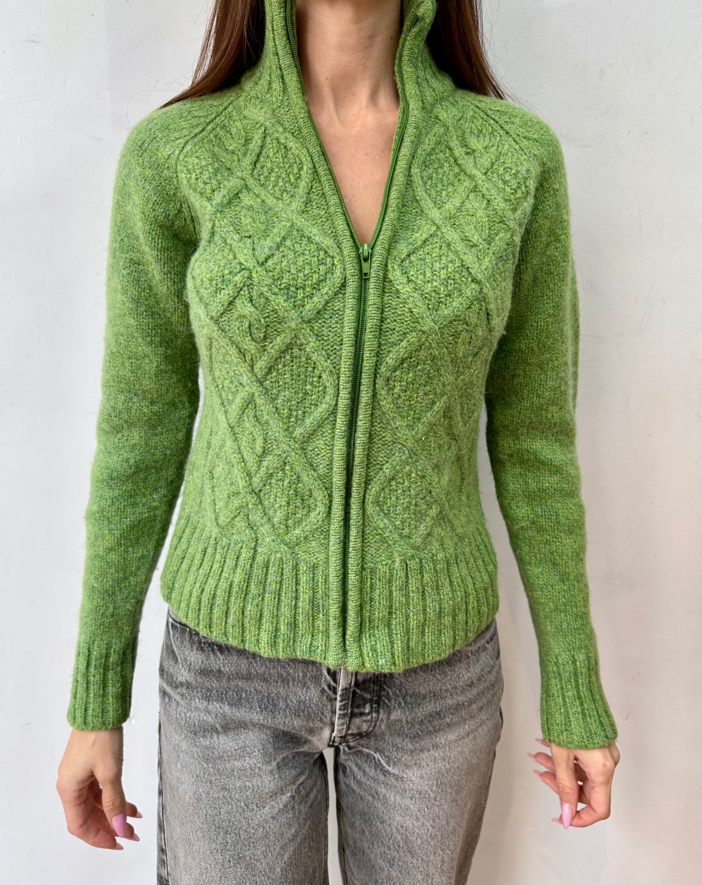 Woolen cardigan