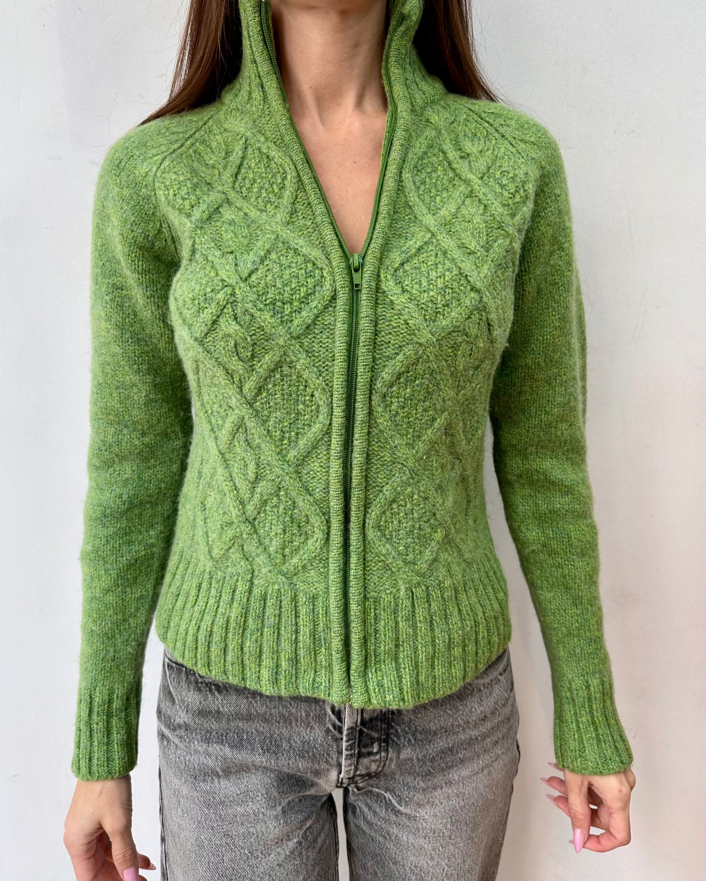 Woolen cardigan