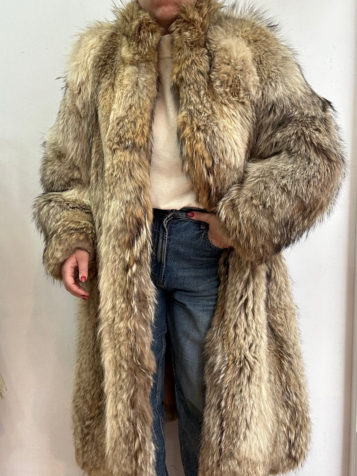 Maxi fur coat