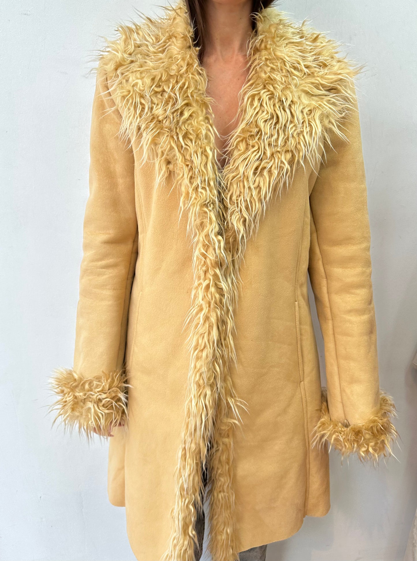 Beige Afghan coat