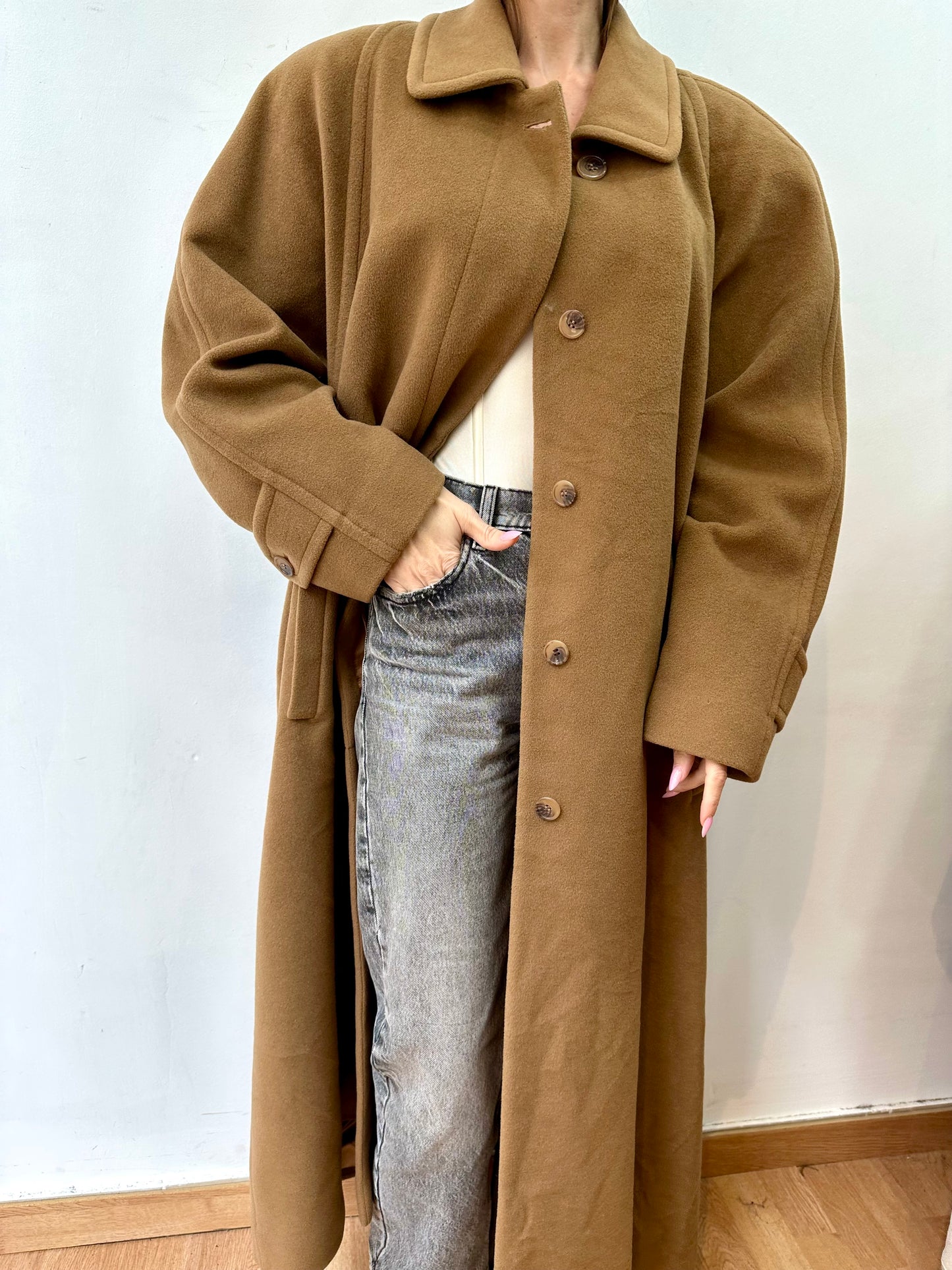 Wool & cashmere coat