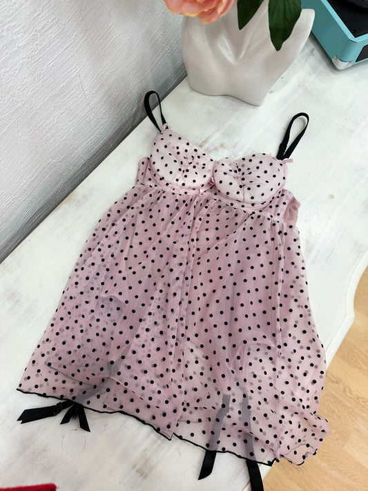 Polka dot baby doll