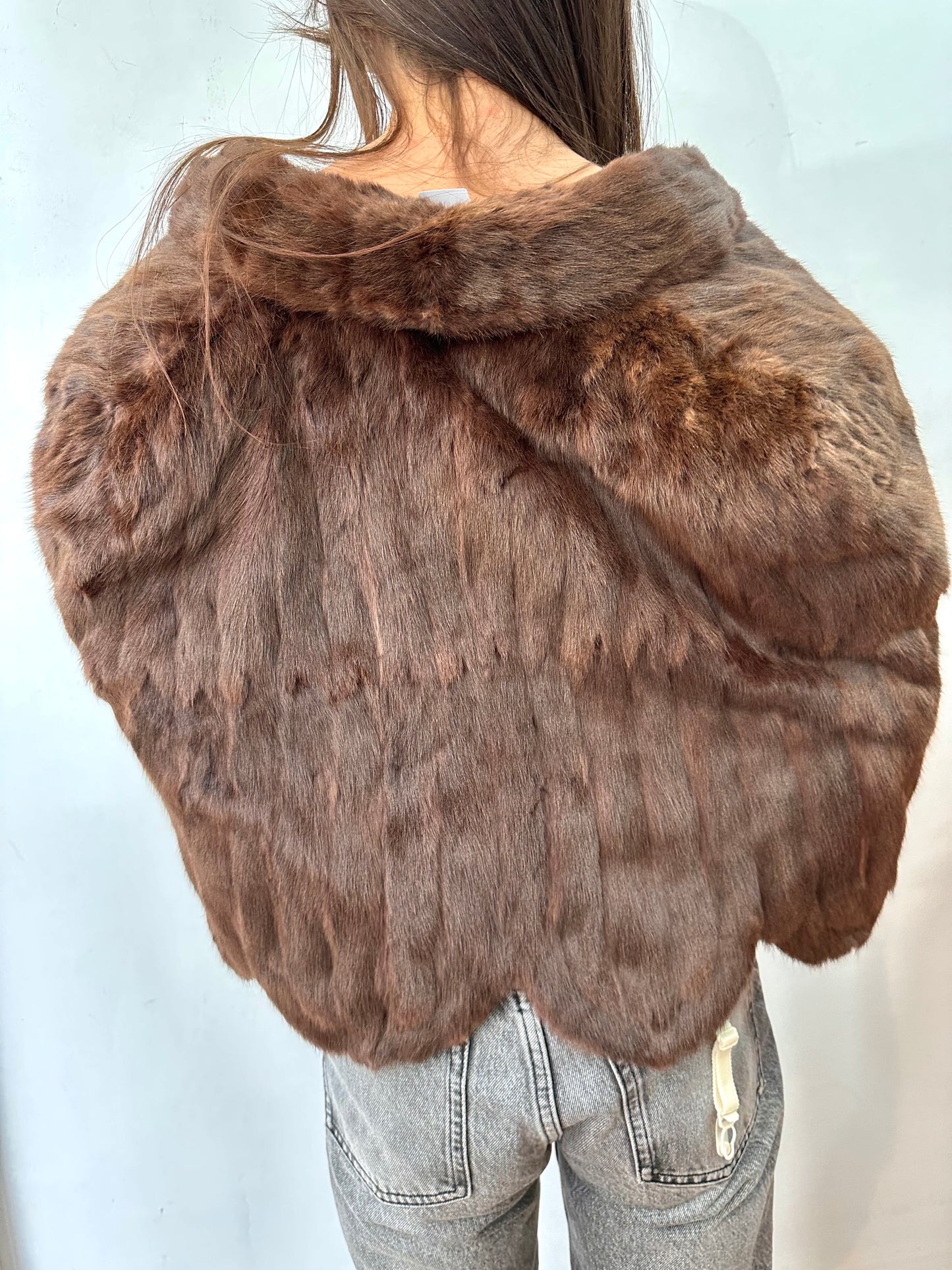 Vintage fur bolero