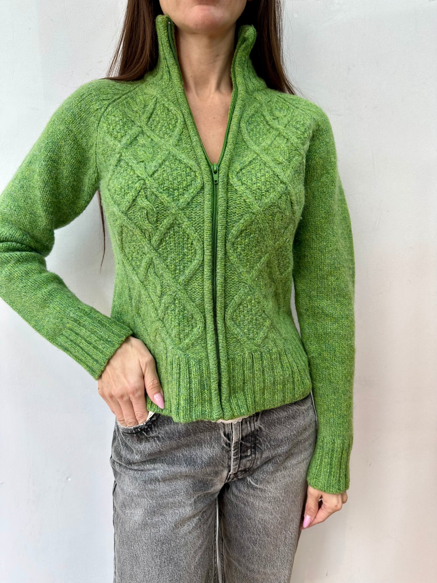 Woolen cardigan