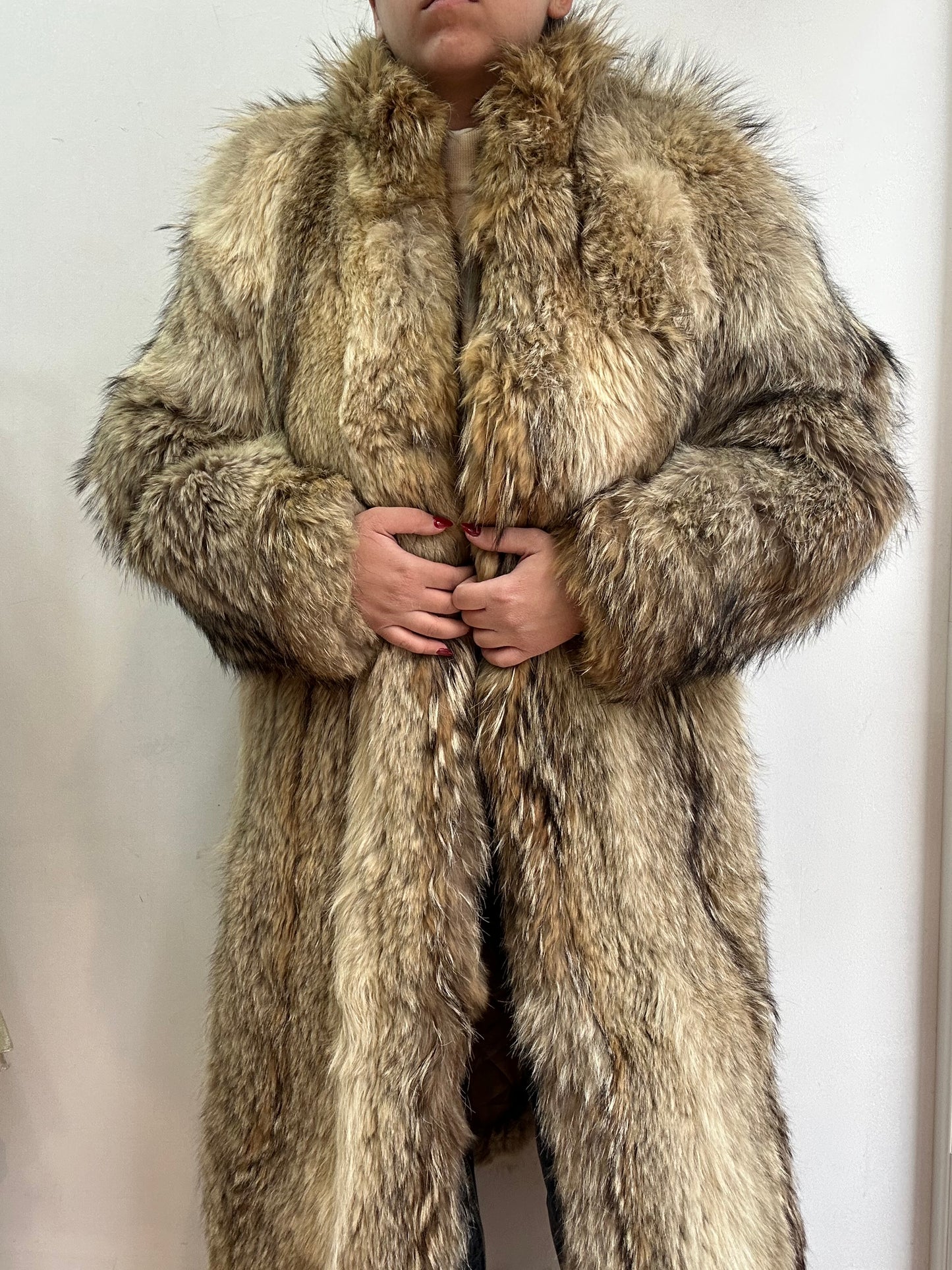 Maxi fur coat