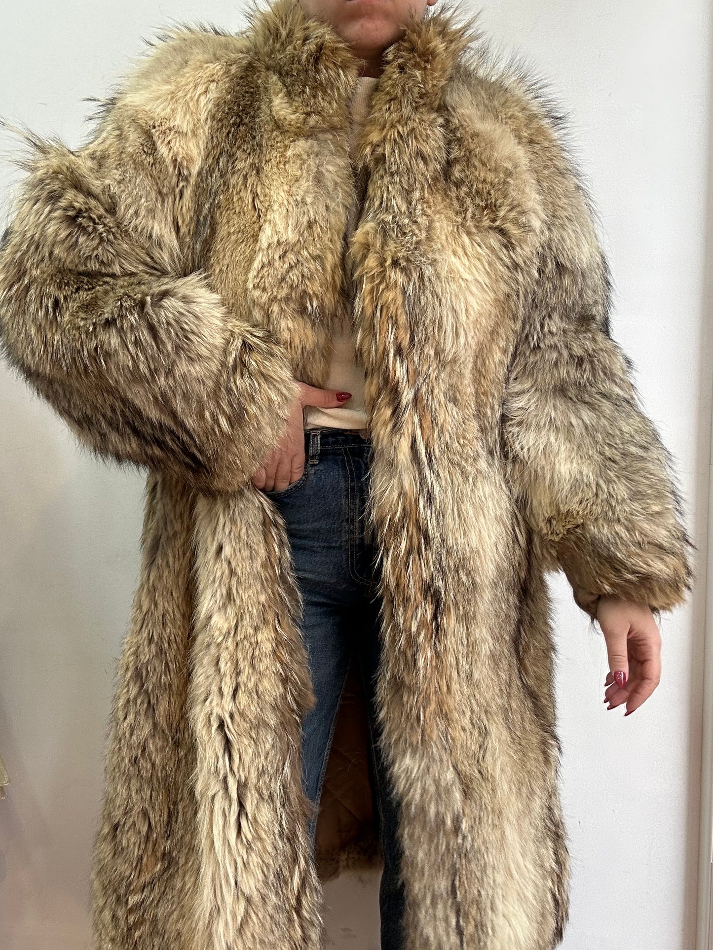 Maxi fur coat