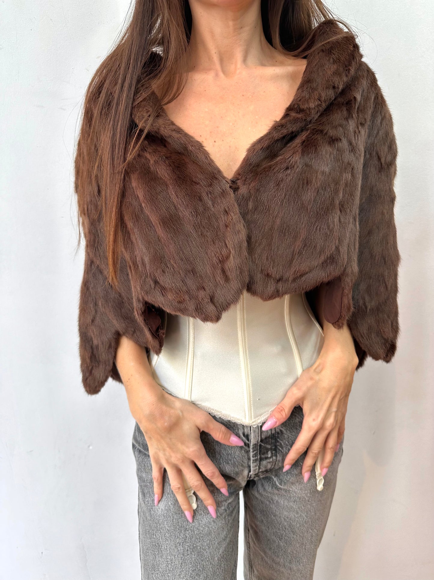 Vintage fur bolero