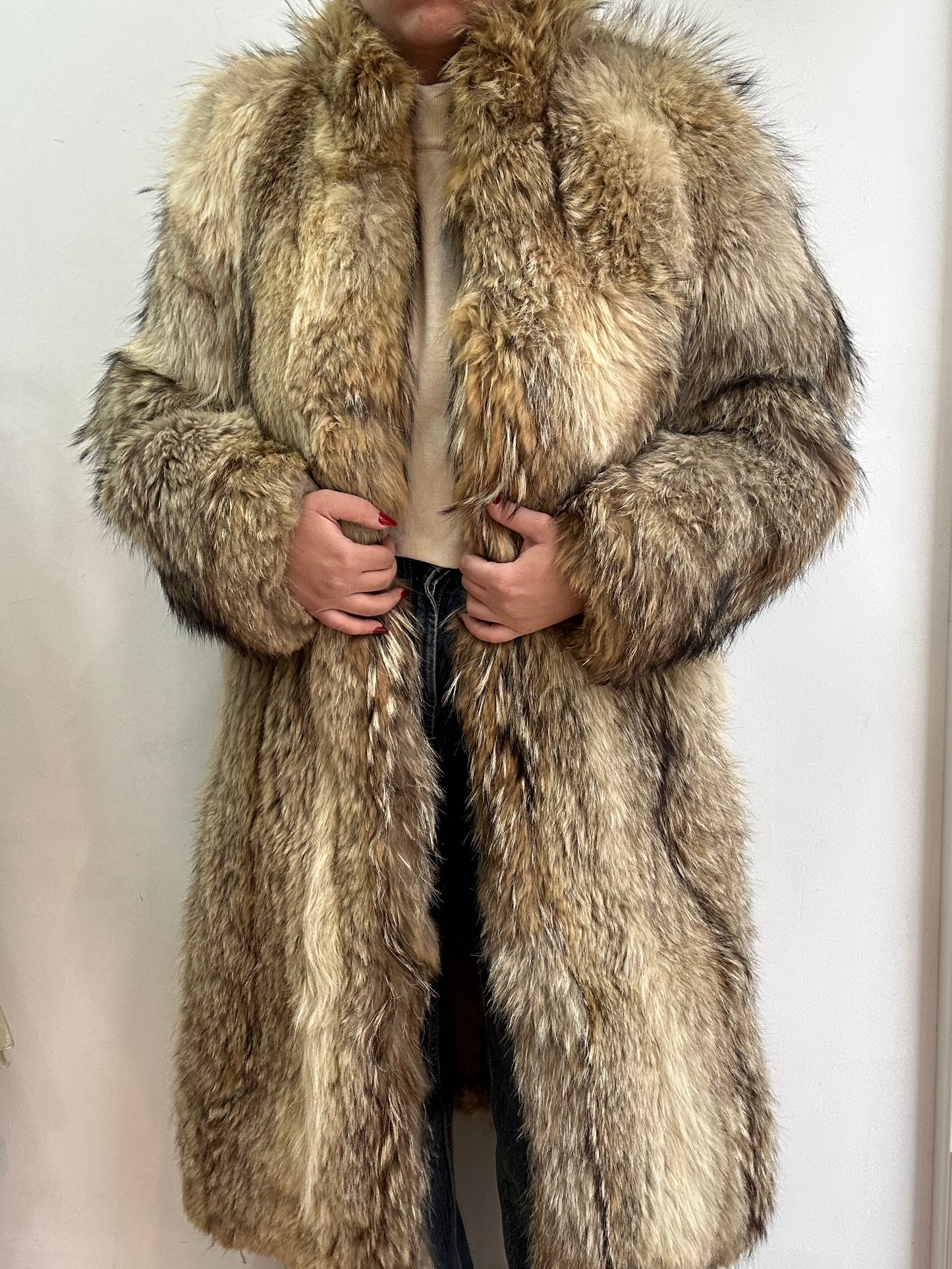 Maxi fur coat