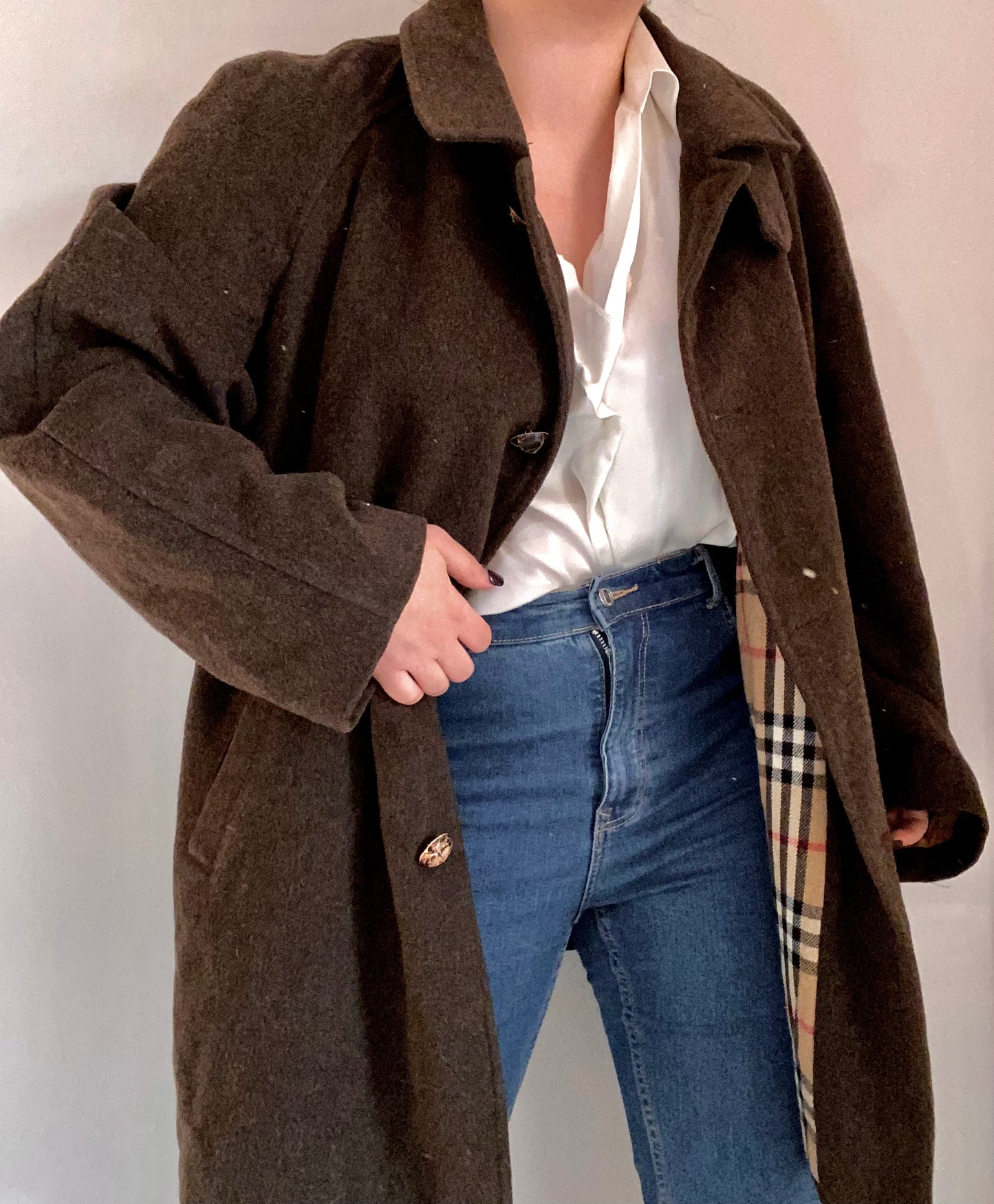 Vintage Burberry coat