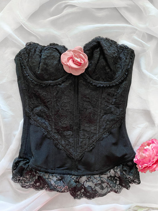 Vintage reworked corset