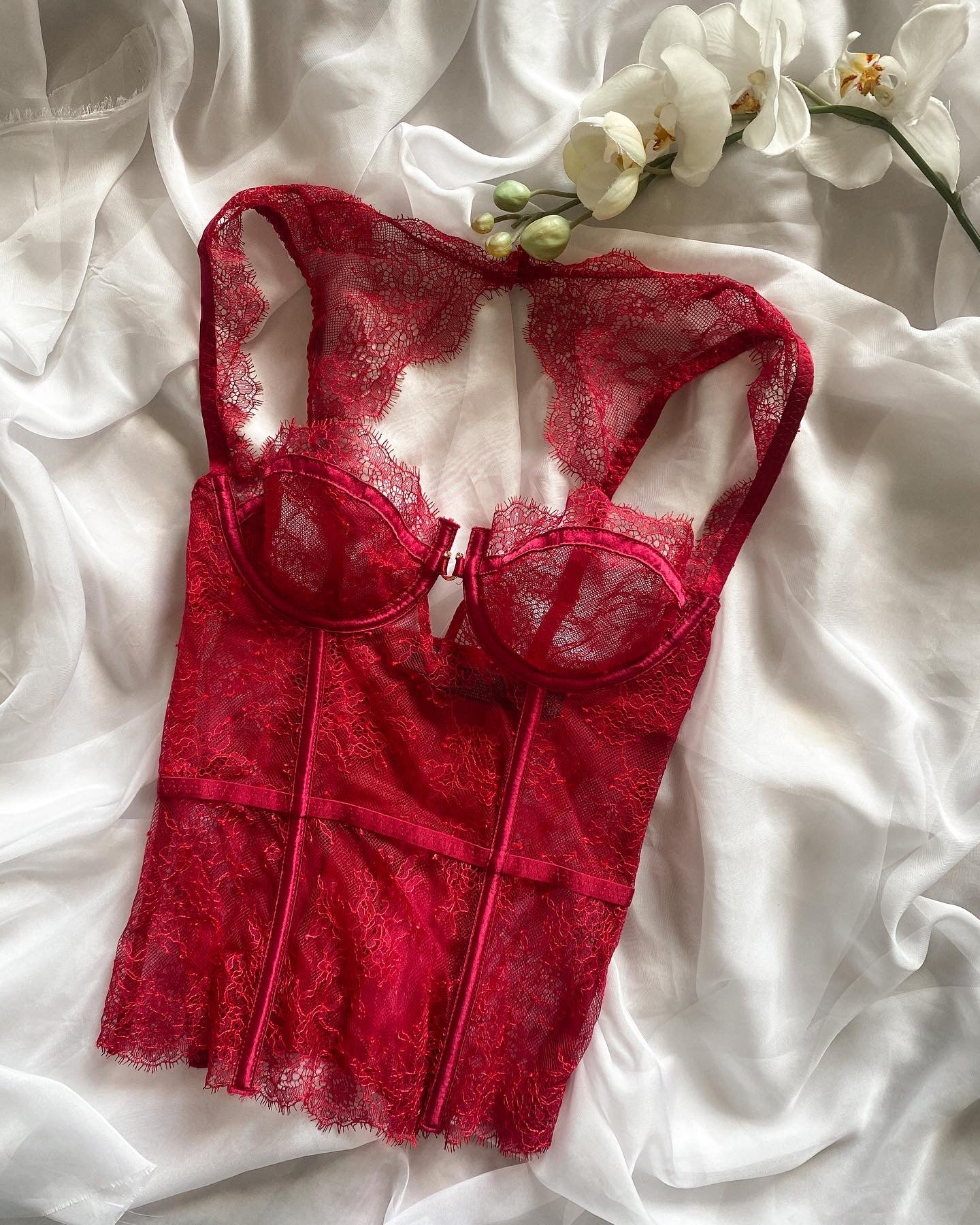 Victoria’s Secret lace corset