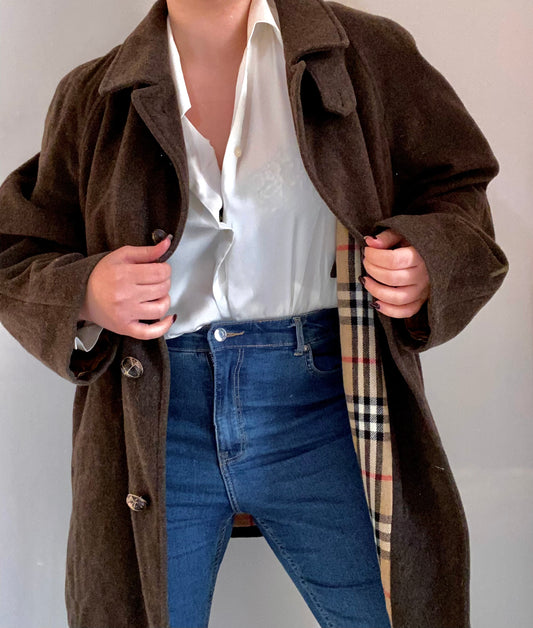 Vintage Burberry coat